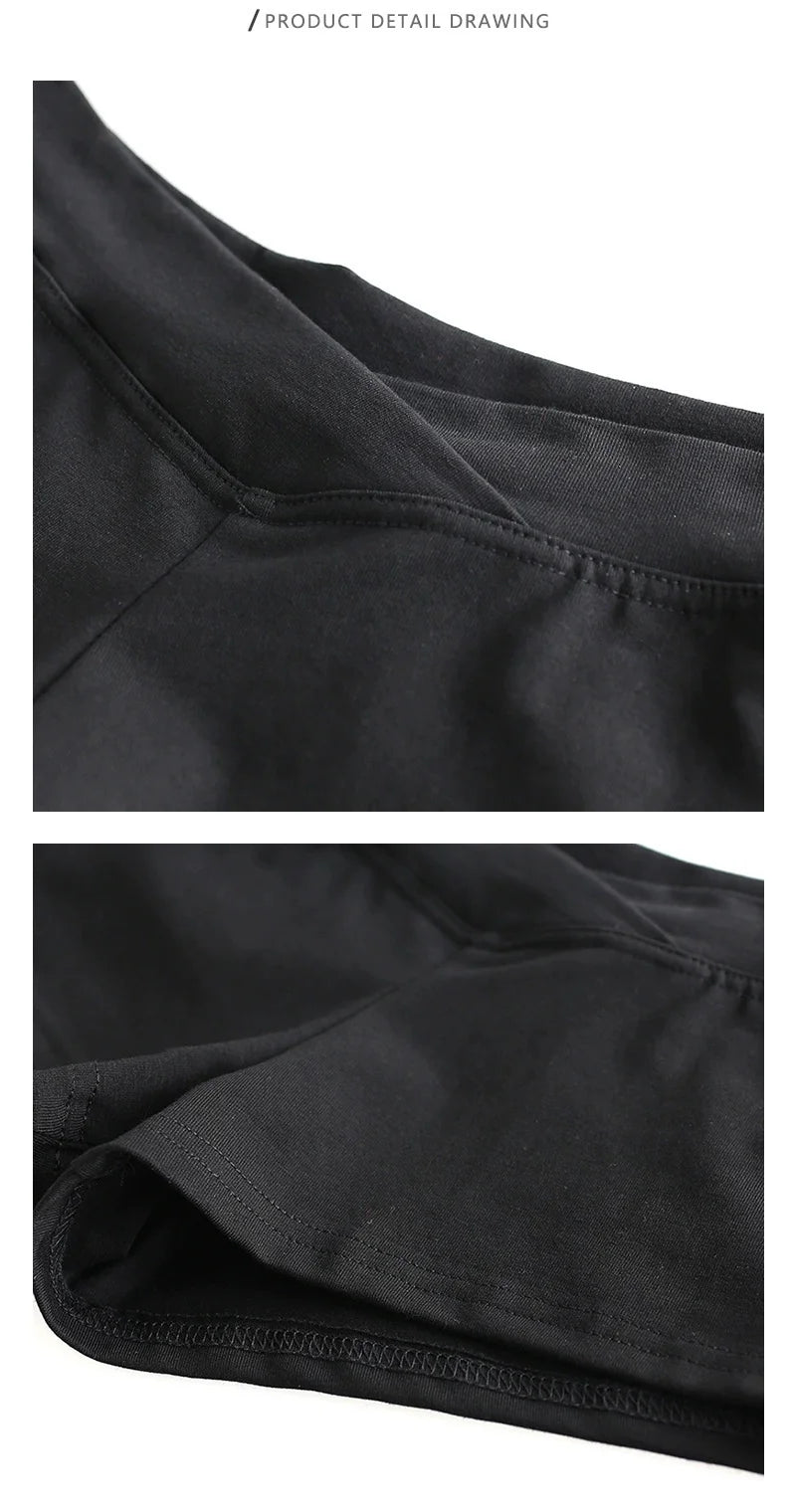 WOMENGAGA Simple Black Dance Fitness Running Ultra Short Sports Casual Shorts Female Summer Tight Low Waist Sexy Korean US8F